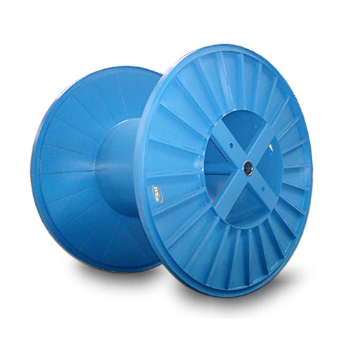 Large Diameter Reels for steel wire coiling and spooling operations for reel-less  packaging instead of using reels
