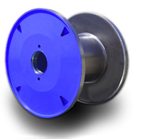 Solid Steel Reels - Double Flange Reinforced Steel Reel